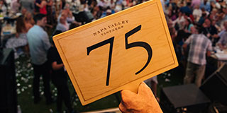 Napa Valley Vintners 75th anniversary