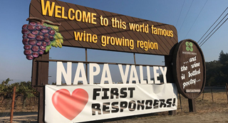 Napa Valley wildfire recovery and relief efforts, 2017
