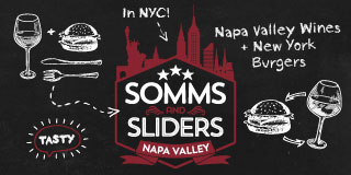 Somms & Sliders Napa Valley wine program in New York City