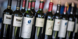 Napa Valley wine bottles representing the Napa Name Law