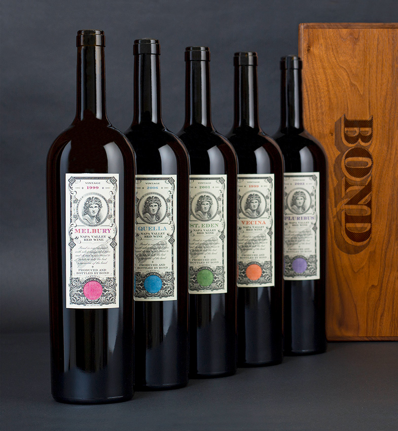 BOND Wines offered at the Napa Valley Library Wine Auction