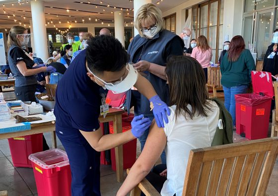 Napa Valley COVID-19 testing and vaccination support
