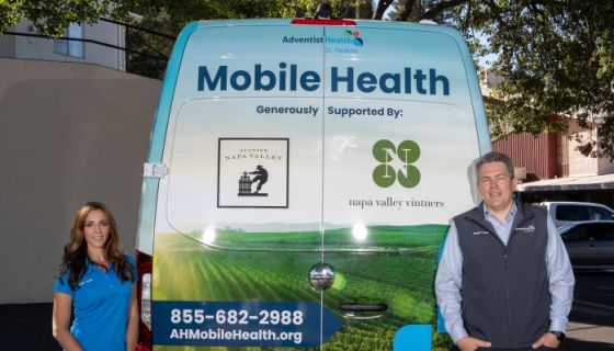 Adventist Health mobile unit supporting COVID-19 testing